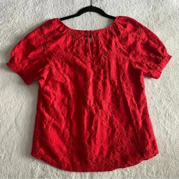 Floral Lace Embroidered Blouse​ - Picture 5 of 6